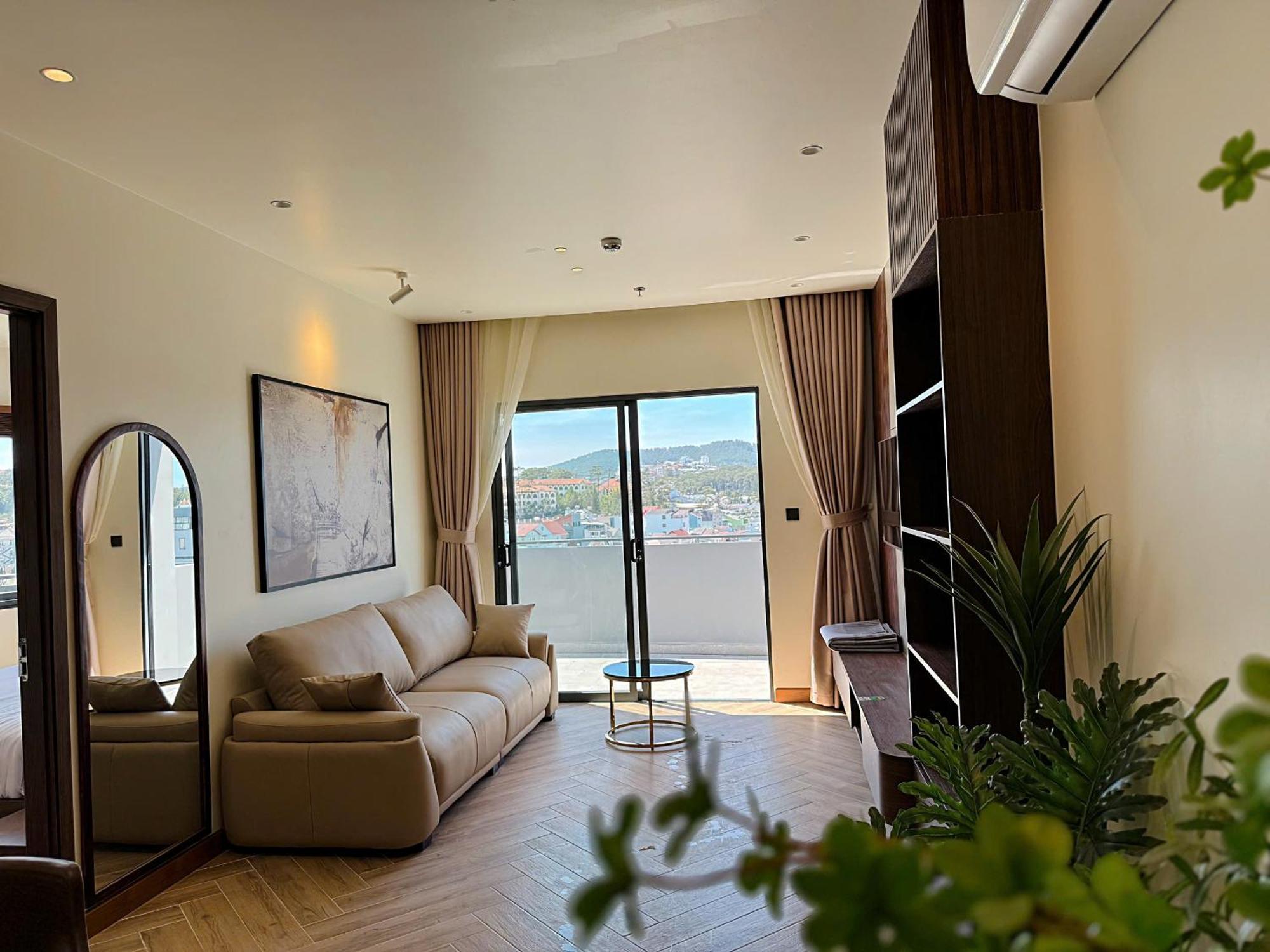 Ttr Central Apart Hotel Dalat Bagian luar foto