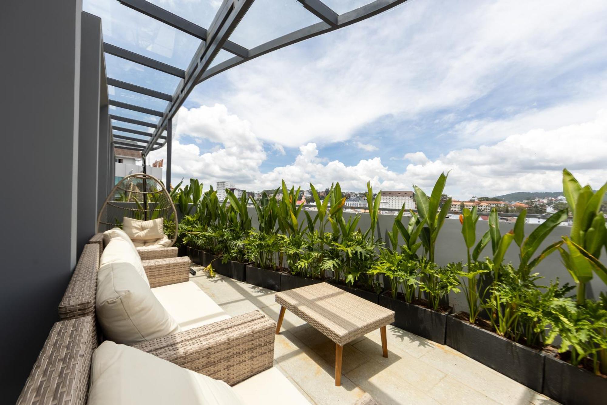 Ttr Central Apart Hotel Dalat Bagian luar foto